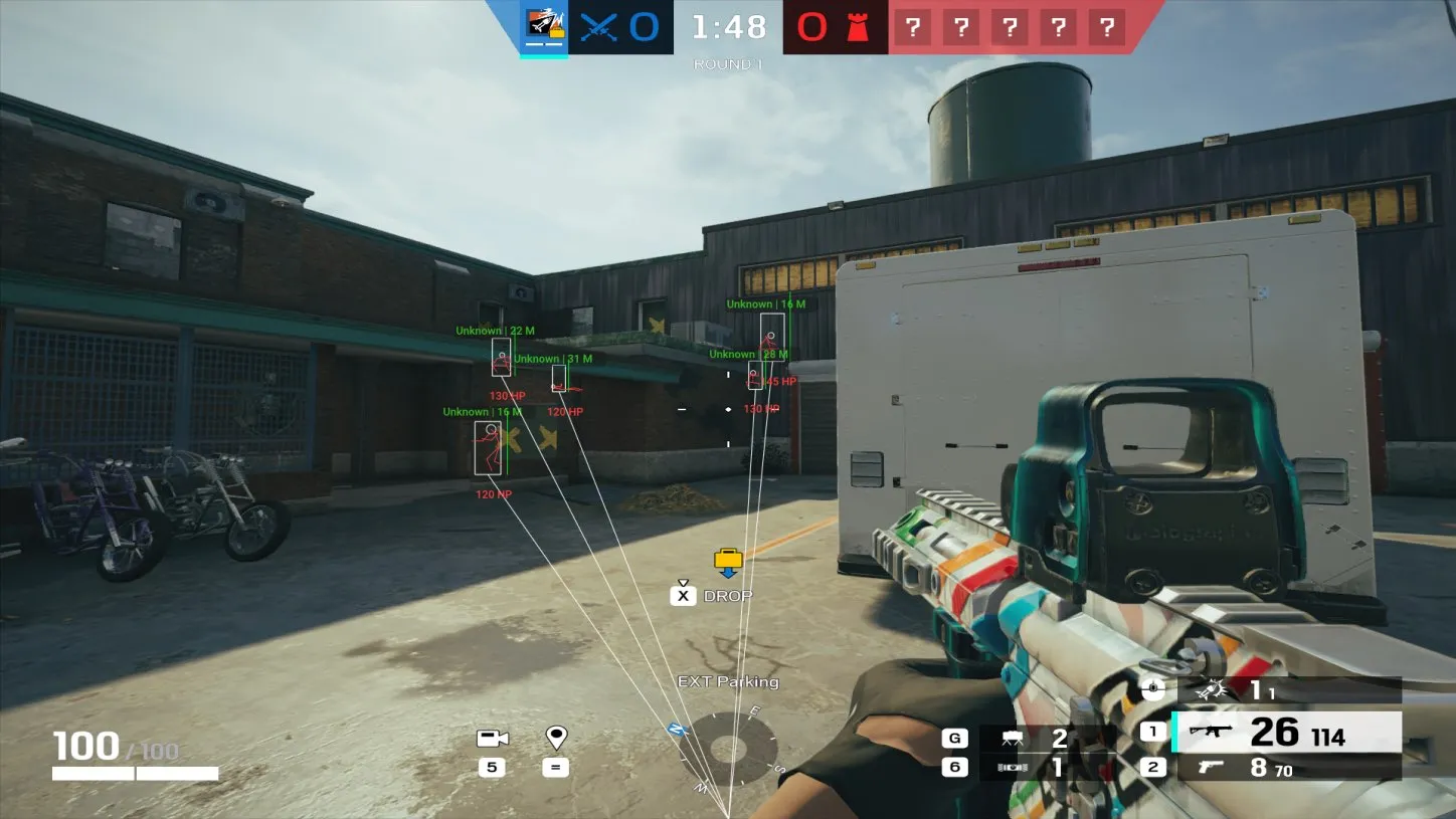 Cheat version – with overlays/ESP